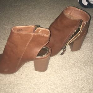 Madden girl peep toe wedges